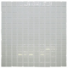 Pastilha De Vidro Lisa 30cmx30cm La Bella Griffe White