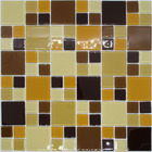 Pastilha De Vidro Mesca 30cmx30cm La Bella Griffe Mix Brown