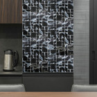 Pastilha De Vidro Mesca 30cmx30cm La Bella Griffe Monet Black