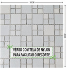 Pastilha De Vidro Metalizada 30cmx30cm La Bella Griffe Cobre