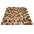 Pastilha De Vidro Para Cozinha Banheiro Parede Dourado Ouro M