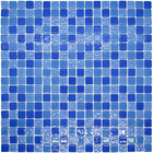 Pastilha De Vidro Para Cozinha Cristal Lisa Azul Safira 30x30