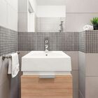 Pastilha Decorativa Adesiva Cimento Queimado 27,5x27,5cm