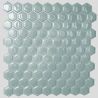 Pastilha Decorativa Adesiva Colmeia Verde Menta 27,5x27,5cm