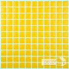 Pastilha Decorativa Adesiva Colorida Amarelo Ouro 27,5x27,5cm