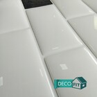 Pastilha Decorativa Adesiva Metro Subway Branco