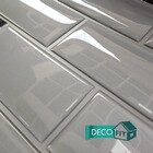 Pastilha Decorativa Adesiva Metro Subway Prata Infinito