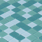 Pastilha Esmeralda 30x30cm Vidro Real