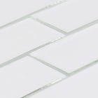 Pastilha Espelhada Silver MBM01 37,6x30,3cm Glass Mosaic