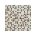 Pastilha GG13 30x30cm Bege Glass Mosaic
