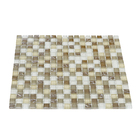 Pastilha GG13 30x30cm Bege Glass Mosaic