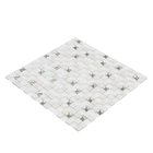 Pastilha GS110 Branca 30x30cm Glass Mosaic