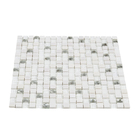 Pastilha GS110 Branca 30x30cm Glass Mosaic
