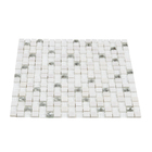 Pastilha GS110 Branca 30x30cm Glass Mosaic