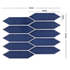 Pastilha Hexa Six Blue 25,7x31,3cm Portinari