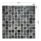 Pastilha IC02 29,8x29,8cm Glass Mosaic