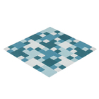 Pastilha K2410 30x30cm Glass Mosaic