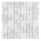 Pastilha K2412 30x30cm Glass Mosaic