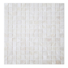 Pastilha Madreperola Branco 30,5x30,5cm Glass Mosaic