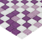 Pastilha Mix17 30x30cm Glass Mosaic