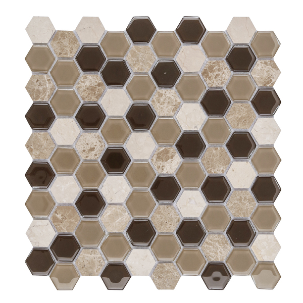 Pastilha MT700 28,1x29,1cm Glass Mosaic