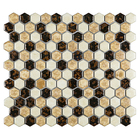 Pastilha PE2511 30x26cm Glass Mosaic