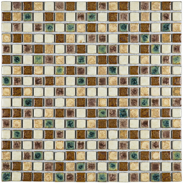 Pastilha PE2514 30x30cm Glass Mosaic