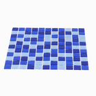 Pastilha Safira Azul 30x30cm Vidro Real