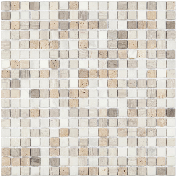 Pastilha Slim SM03 30,5x30,5cm Glass Mosaic