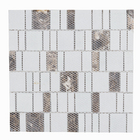 Pastilha SP03 30,3x30cm Glass Mosaic