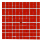 Pastilha Vermelha 30x30cm Vidro Real