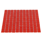 Pastilha Vermelha 30x30cm Vidro Real