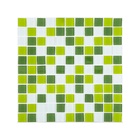 Pastilha Vidro Lisa Mia Mosaic 2m² Mix Verde - 22 Placas