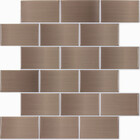 Pastilhas Adesivas Resinadas Metrô (rosé Gold)