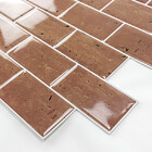 Pastilhas Adesivas Resinadas Metrô (tijolo)