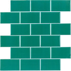 Pastilhas Adesivas Resinadas Metrô (turquesa)