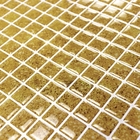 Pastilhas Adesivas Resinadas Quadrada (glitter Gold)