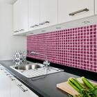 Pastilhas Adesivas Resinadas Quadrada (glitter Pink)