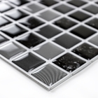 Pastilhas Adesivas Resinadas Quadrada (miscelânea Noir)