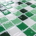 Pastilhas Adesivas Resinadas Quadrada (miscelânea Verde)