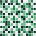 Pastilhas Adesivas Resinadas Quadrada (miscelânea Verde)