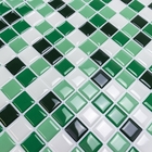 Pastilhas Adesivas Resinadas Quadrada (miscelânea Verde)