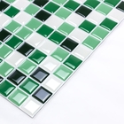 Pastilhas Adesivas Resinadas Quadrada (miscelânea Verde)