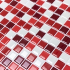 Pastilhas Adesivas Resinadas Quadrada (miscelânea Vermelha)