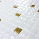 Pastilhas Adesivas Resinadas Quadrada (mix Dourado)