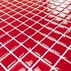 Pastilhas Adesivas Resinadas Quadrada (vermelha)