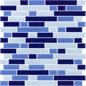 Pastilhas Adesivas Resinadas Retangular (azul) | Leroy Merlin