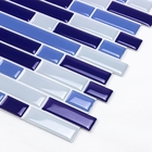 Pastilhas Adesivas Resinadas Retangular (azul)