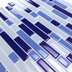 Pastilhas Adesivas Resinadas Retangular (azul)