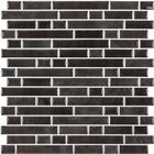 Pastilhas Adesivas Resinadas Retangular (corten)